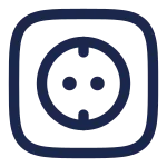 Socket SVG Icon
